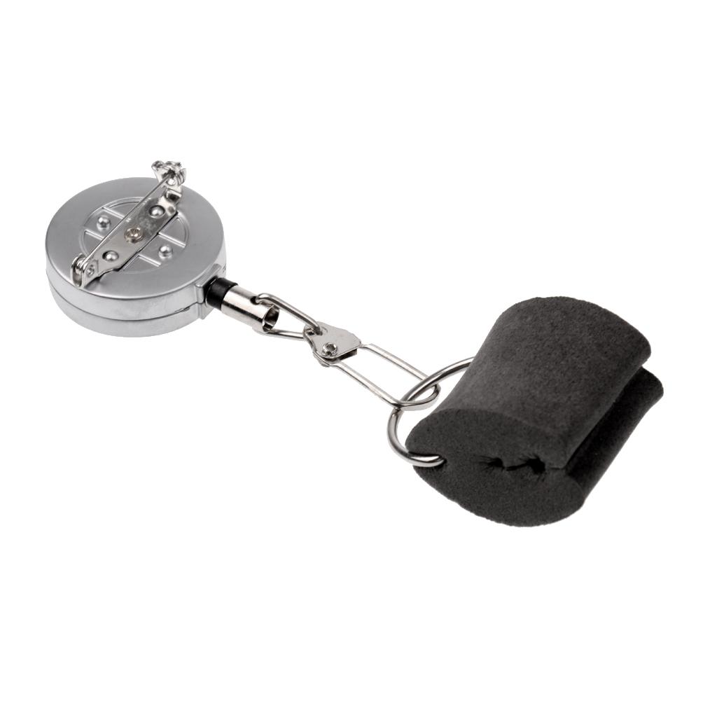 Portable Fly Fishing Rod Clip Holder with Fishing Zinger Multifunction Tool