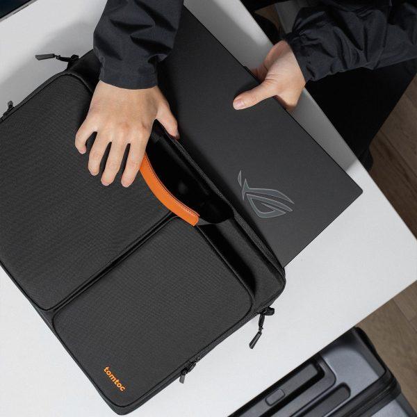 Túi đeo Tomtoc (USA) Briefcase for Laptop 17 inch Black – A42G1D1 - Hàng chính hãng