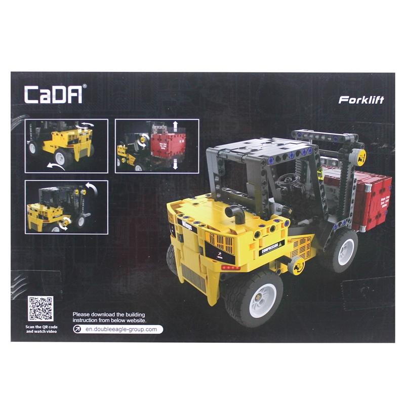 Đồ Chơi Lắp Ráp Xe Nâng Kỹ Thuật Forklift - CaDA C65002W