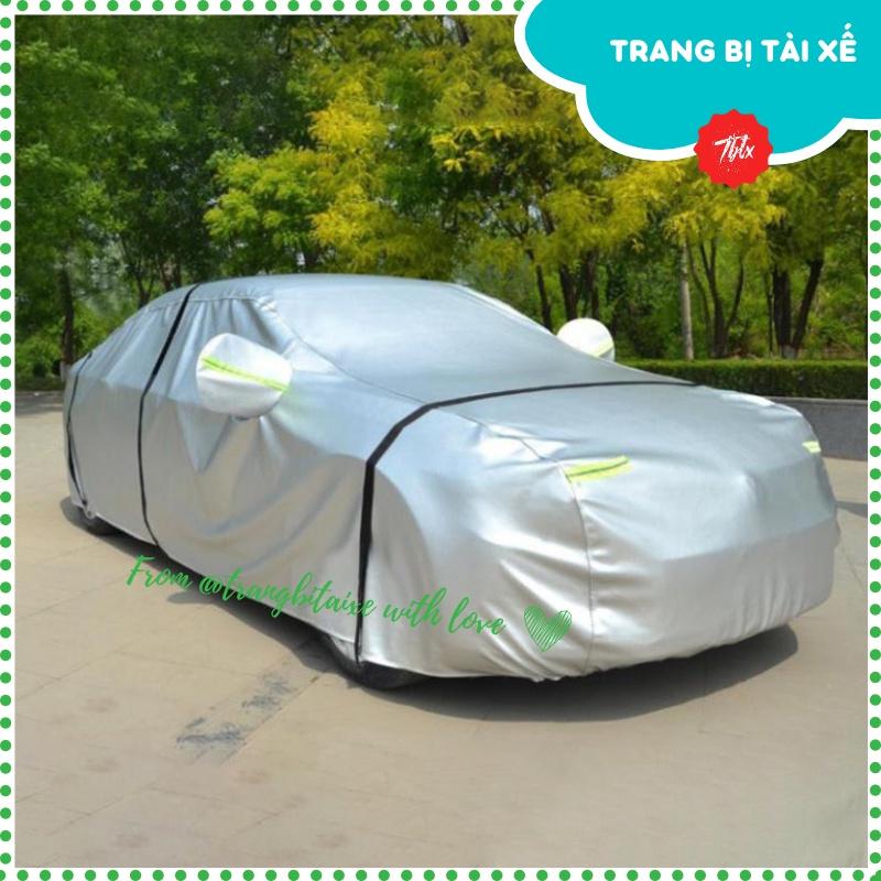 Bạt phủ ô tô cao cấp tráng nhôm phù hợp xe 4 5 7 chỗ.. che mưa che nắng chống lá rụng bụi mịn tiết kiệm tiền rửa xe-BPOT