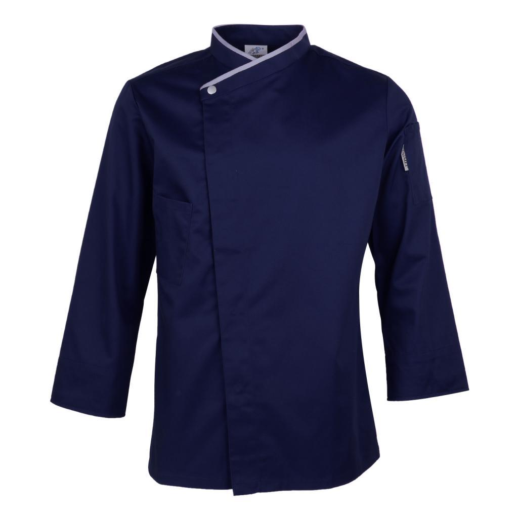 Chef Jackets Coat Long Sleeves Shirt Kitchen Uniform Workwear