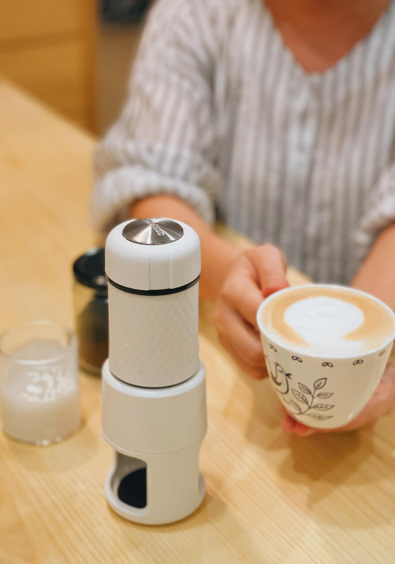 Máy pha cà phê cầm tay Staresso Basic 2021,nhỏ gọn dành cho dân văn phòng, du lịch - Hàng chính hãng