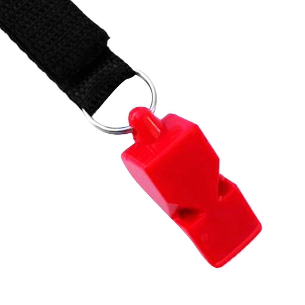 2-4pack Ultra-loud Emergency Scuba Dive Safety Whistle Outdoor Survival Gear Red