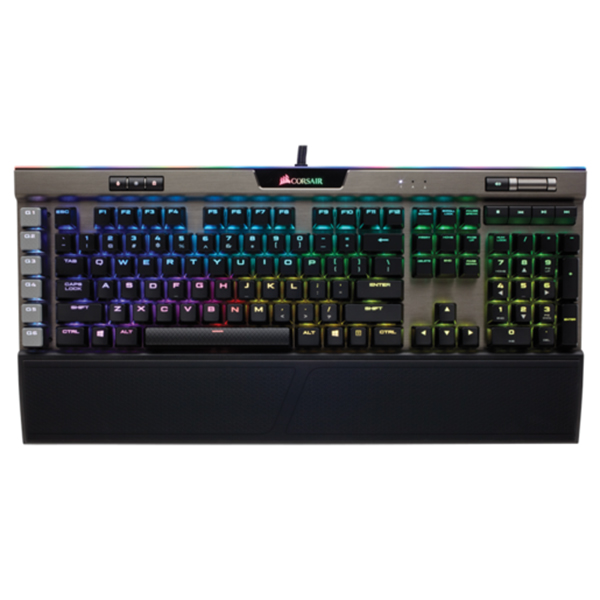 Bàn Phím Cơ Gaming Có Dây CORSAIR K95 Platinum RGB Gunmental MX Speed CH-9127114-NA - Hàng Chính Hãng