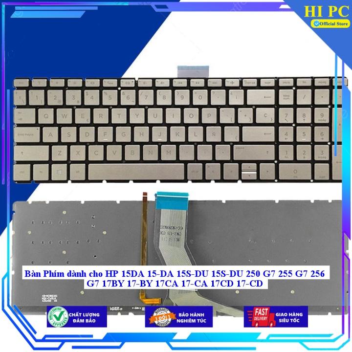 Bàn Phím dành cho HP 15DA 15-DA 15S-DU 15S-DU 250 G7 255 G7 256 G7 17BY 17-BY 17CA 17-CA 17CD 17-CD - Hàng Nhập Khẩu