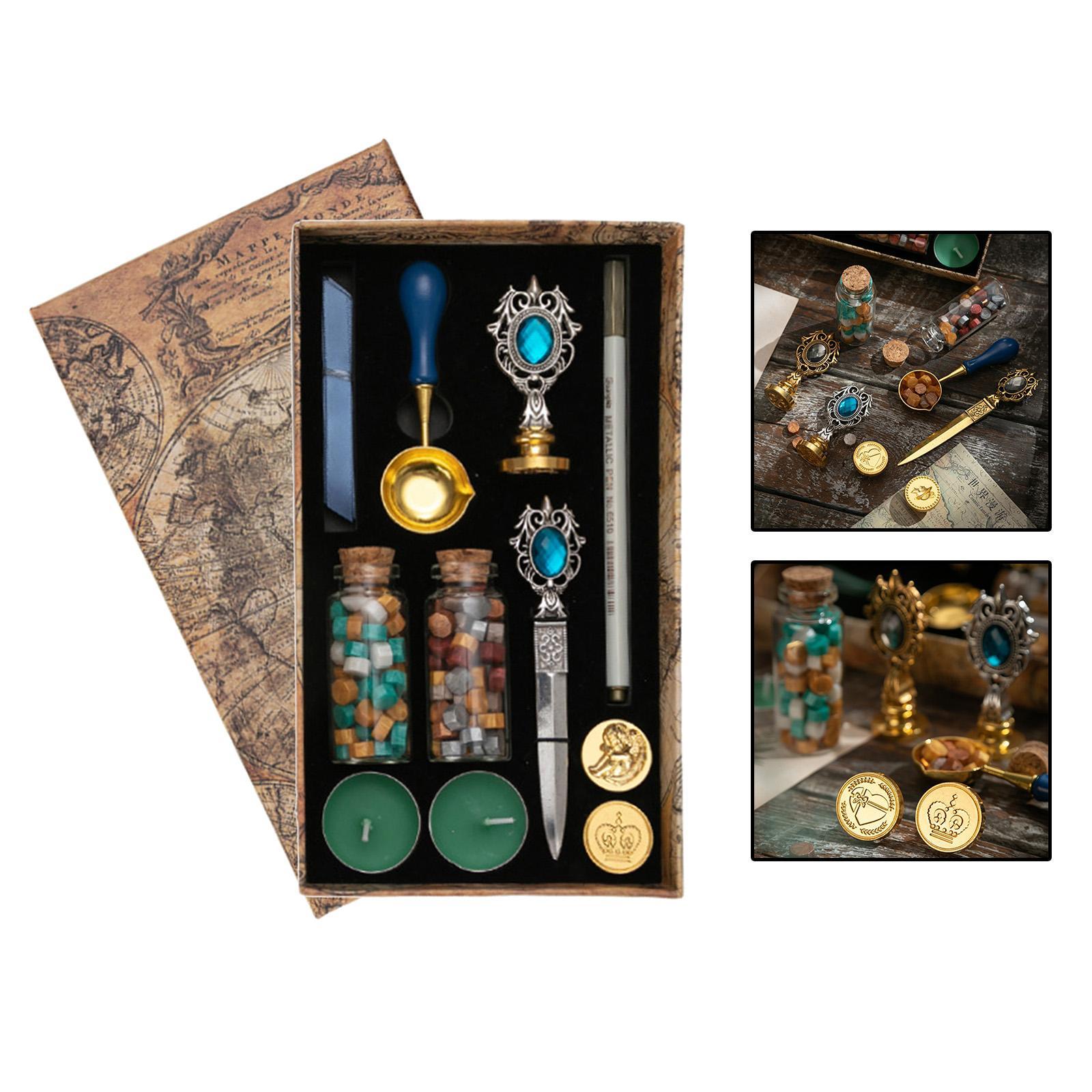 Sealing Stamps Gift Box Blue