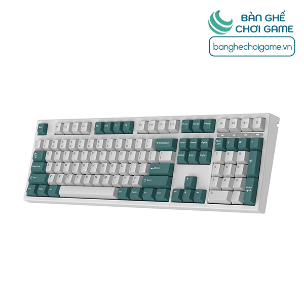 Bàn phím cơ FL-eSports FL980CP Aqua Green Kailh Box Switch - Hàng chính hãng