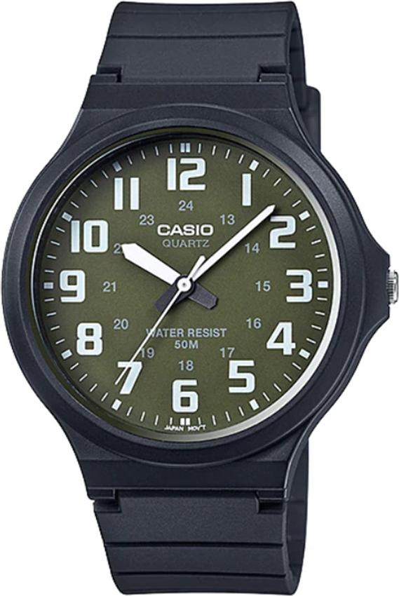 Đồng hồ nam dây nhựa Casio MW-240-3BVDF