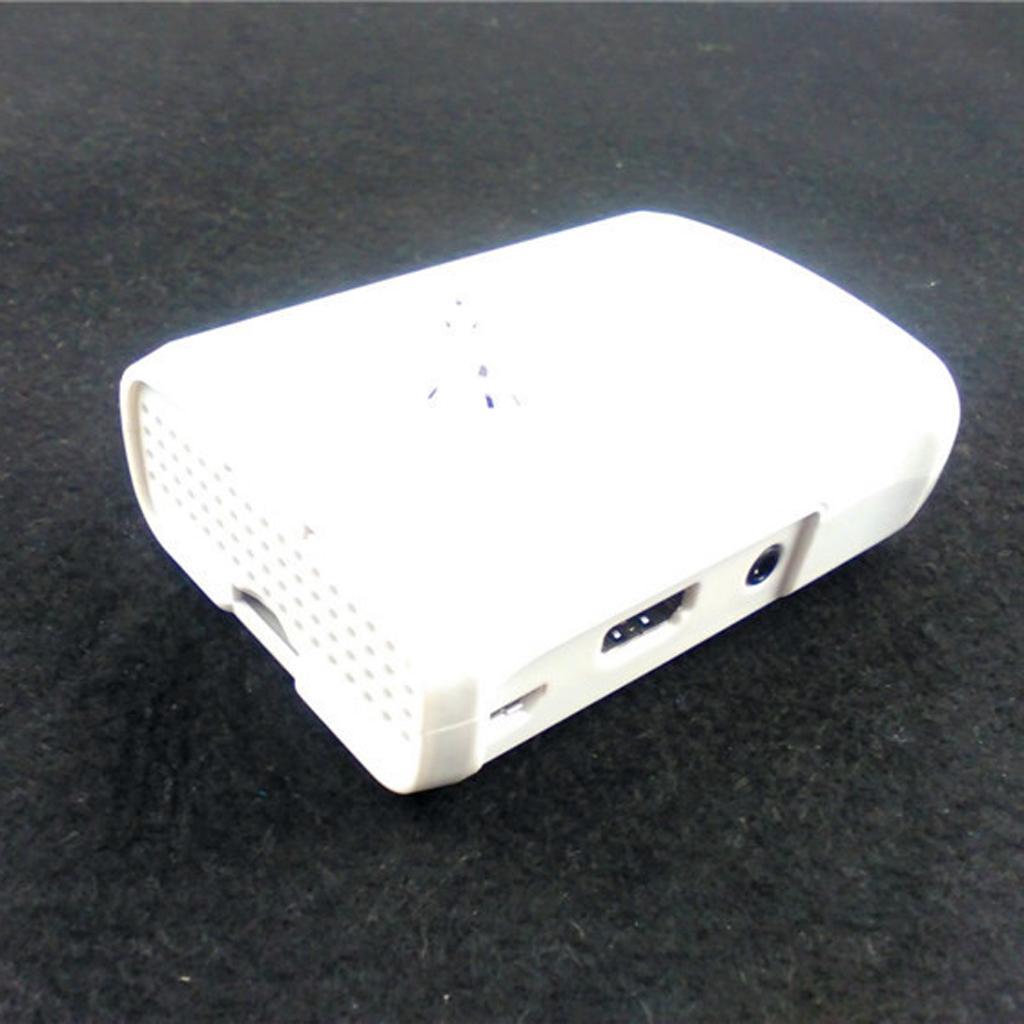 MagiDeal Enclosure Case Box Support Fan for  Pi B+/ Pi 2 White