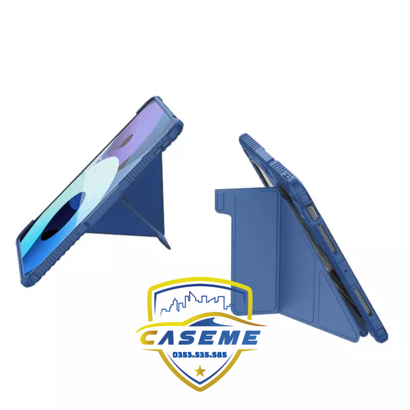 Bao da chính hãng Nillkin Bumper Leather Case Pro dành cho iPad Pro 11 inch M4 2024, iPad Pro 13 inch M4 2024 (Có khe cắm bút Apple Pencil) - Hàng chính hãng