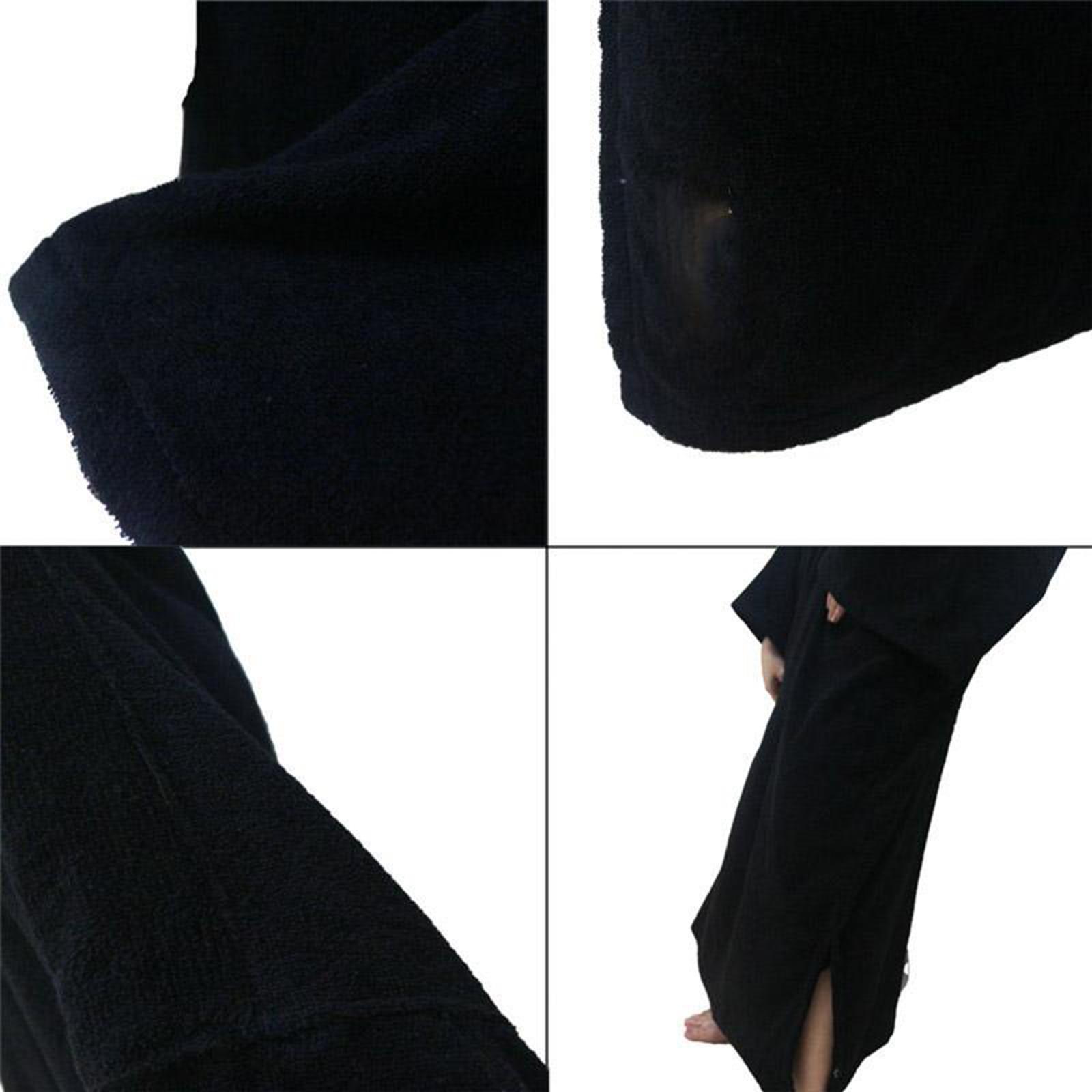 Unisex Changing Drying Coat Robe Towel Surf Poncho Swim Wetsuit