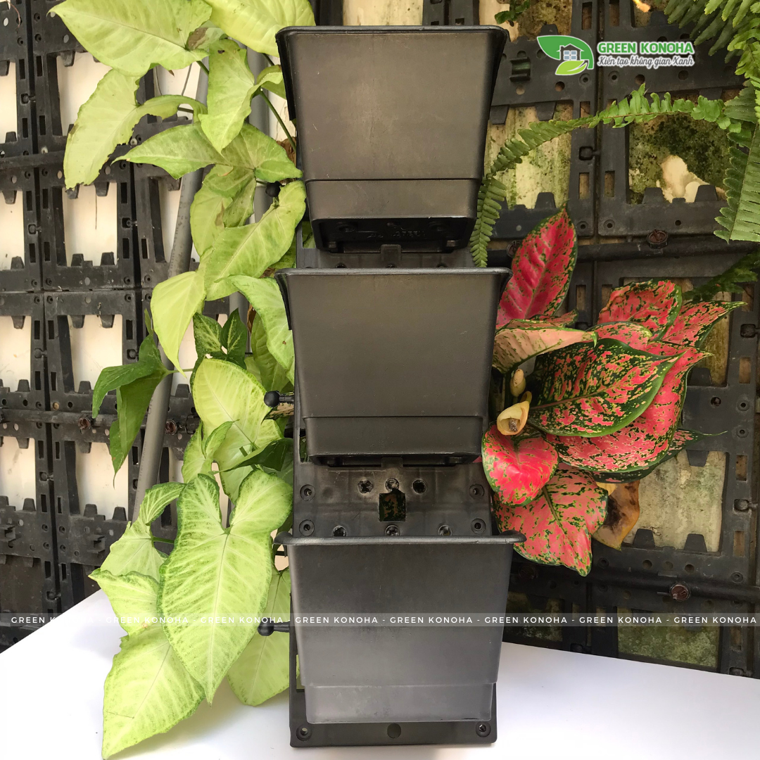 BỘ MODULE VƯỜN TƯỜNG TRỒNG HOA, TRỒNG RAU, TRỒNG CÂY GREEN KONOHA