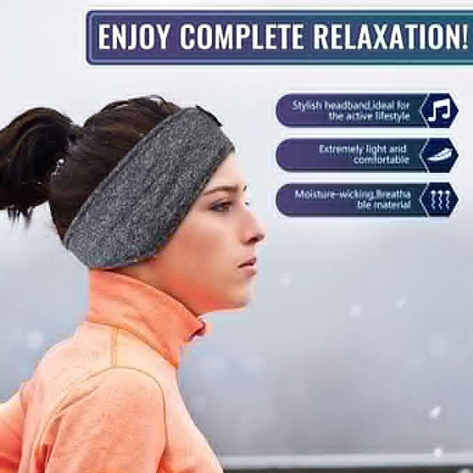 Wireless Headset BT 5.0 Sports Headband Music Hair Band
