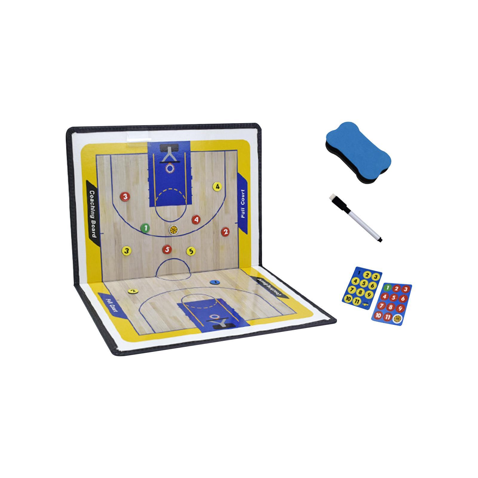 Basketball Professional Strategy Board with Erasable Marker