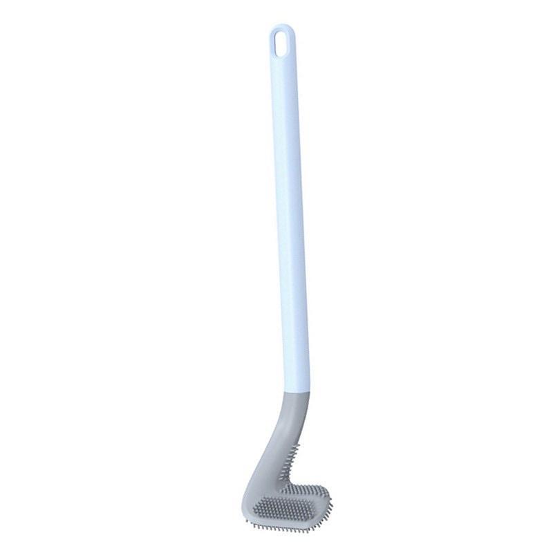 ️SALE️ Cọ Toilet Silicon Chổi Chà Rửa Nhà Vệ Sinh .Bồn Cầu Gắn Tường mẫu mới 2021
