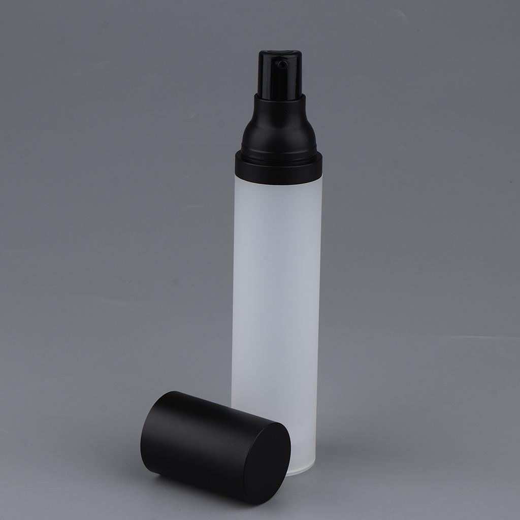 20ML 30ML 50ML Plastic Travel Empty Airless Pump Bottle Lotion Cosmetic Container for Bathroom Travel Hotel