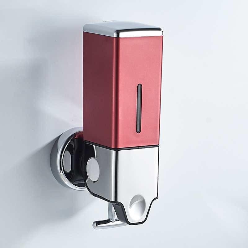 HỘP đỏ vuông đựng xà bông gắn tường