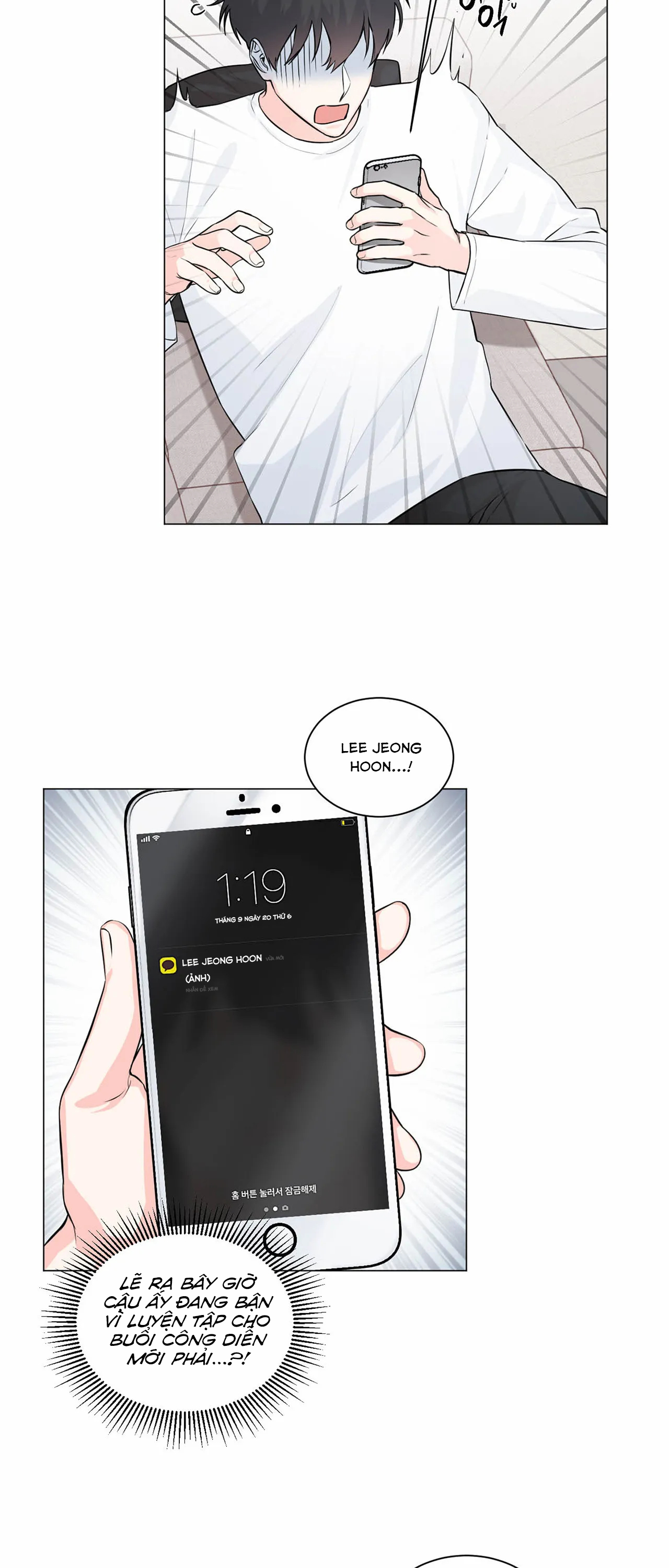 tay của em yếu quá nhỉ? chapter 3 8