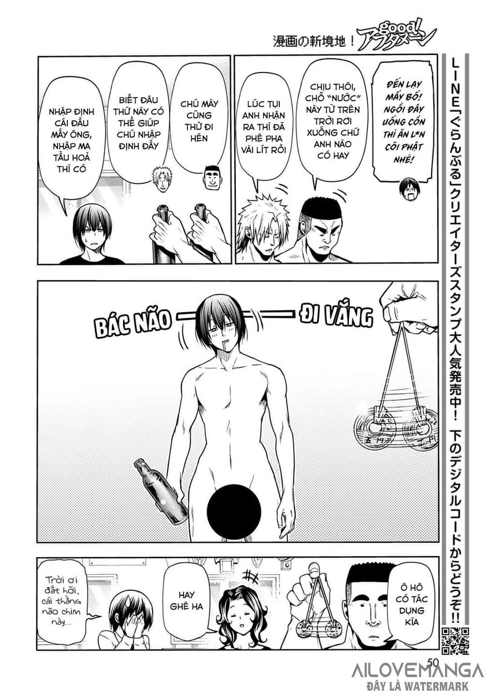 cô gái thích lặn - grand blue chapter 73.1 15
