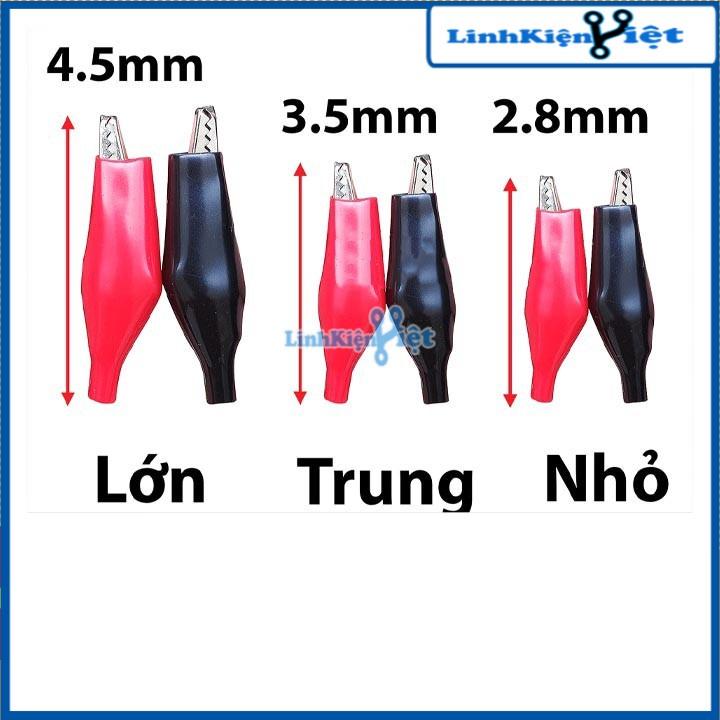 Combo 10 Kẹp Cá Sấu Loại Nhỏ 2.6cm