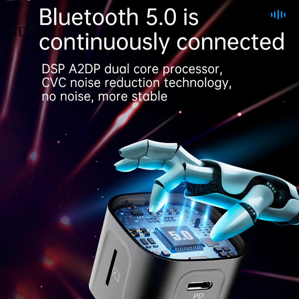 Thiết Bị Sạc Trên Xe Hơi Xqxdzx Bc68 Qc3.0 Pd Bluetooth Fm Transmitter Mp3 Hỗ Trợ Tf / U Drive