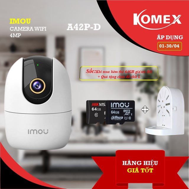 Camera Wifi trong nhà Imou Ranger A2 I IPC-A42P-D - Hàng Chính Hãng