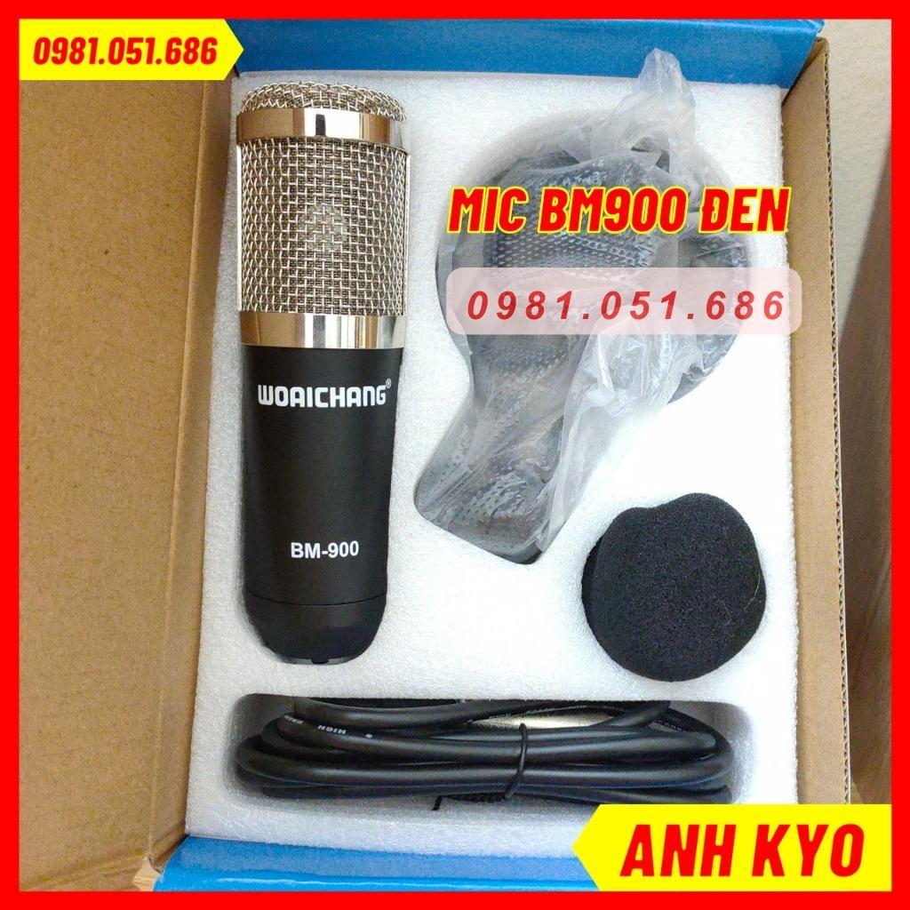 Mic Livestream BM.900 Chuyên Dành Cho Các Sound Card Và Các Dòng Mixer Cho Âm Thanh Chất Lượng Cao