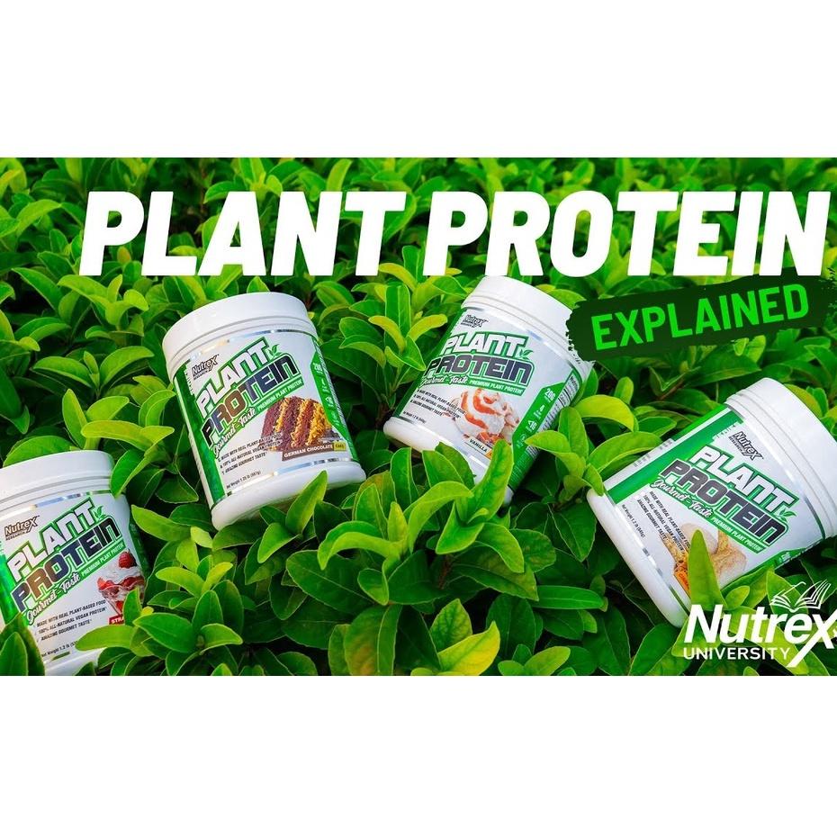 Nutrex Plant Protein Đạm Thực Vật Cho Người Tập Gym, Không Nổi Mụn, Tốt Cho Hệ Tiêu Hóa 1.2lbs