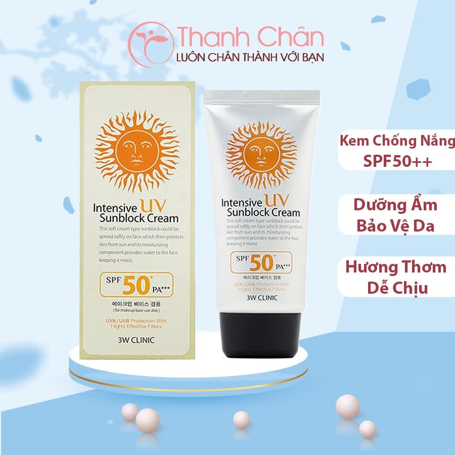 Kem chống nắng 3W Clinic UV Sunblock Cream 70ml