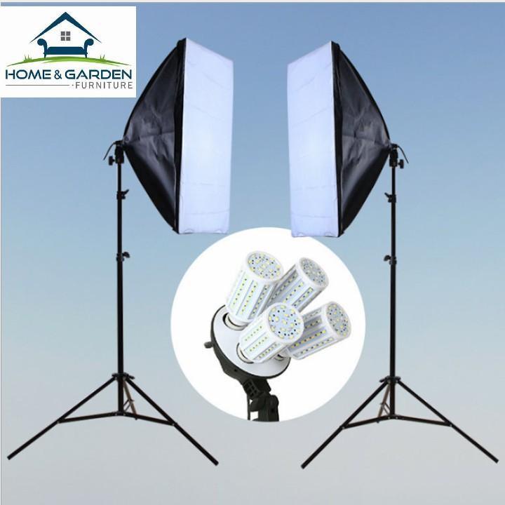 Bộ đèn chụp sản phẩm lấy sáng Home&Garden 4 Bóng 540W 50x70cm