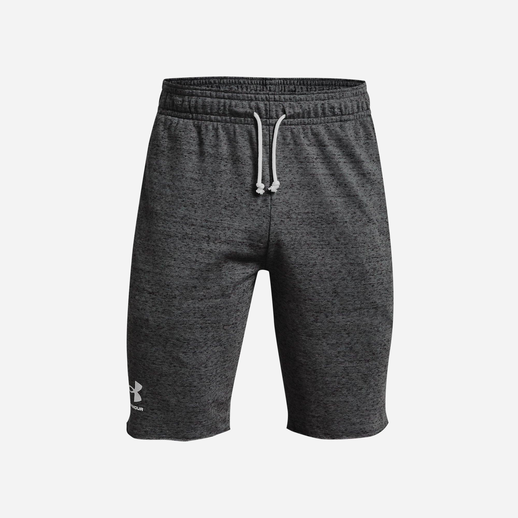 Quần ngắn thể thao nam Under Armour Rival Terry - 1361631-012