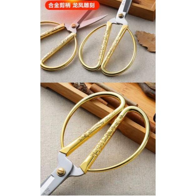 Kéo vàng xuất nhật xịn siêu sắc bén 3 cỡ cao cấp GDTH