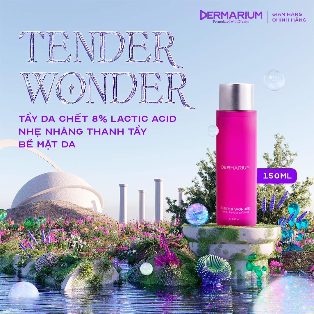 Tender Wonder - 8% Lactic Acid tẩy da chết bề mặt