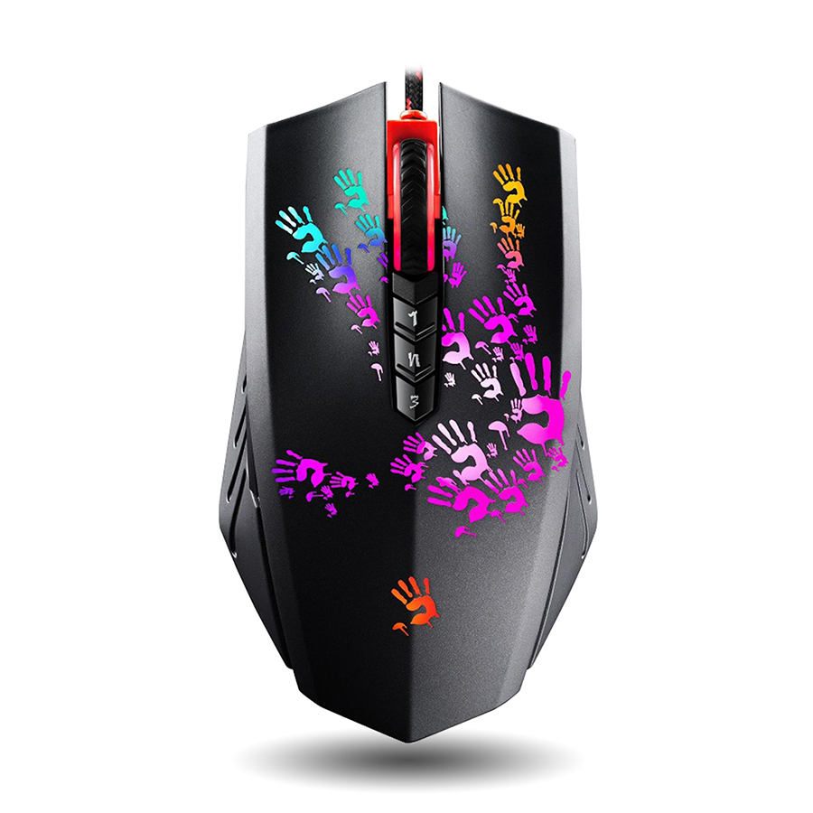 Chuột Chơi Game Có Dây A4tech A60 4000DPI 8 Nút - Hàng Chính Hãng