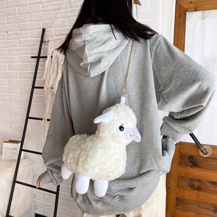 2021 Con Cừu Hoạt Hình Học Sách Túi Ba Lô Thời Trang Dễ Thương Sang Trọng Ba Lô Cho Bé Gái Du Lịch Ba Lô Trẻ Em Schoolbag Trẻ Em Quà Tặng