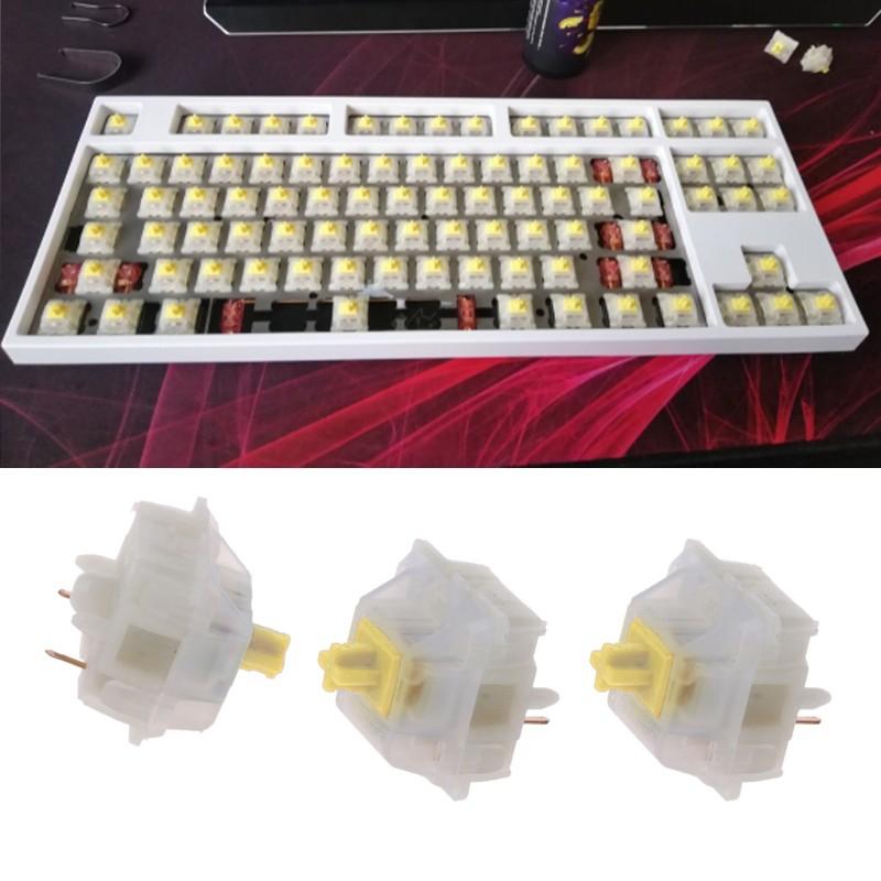 10 Công Tắc Gateron 5pin Cho Bàn Phím Cơ Gk61 Gk64