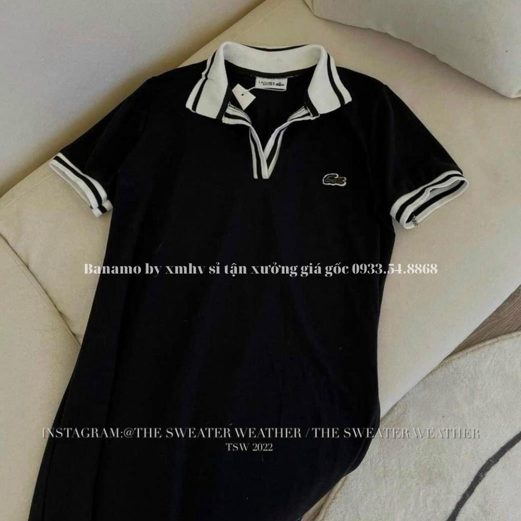 Váy suông nữ thể thao siêu đẹp thời trang Banamo Fashion váy suông màu đen 5914