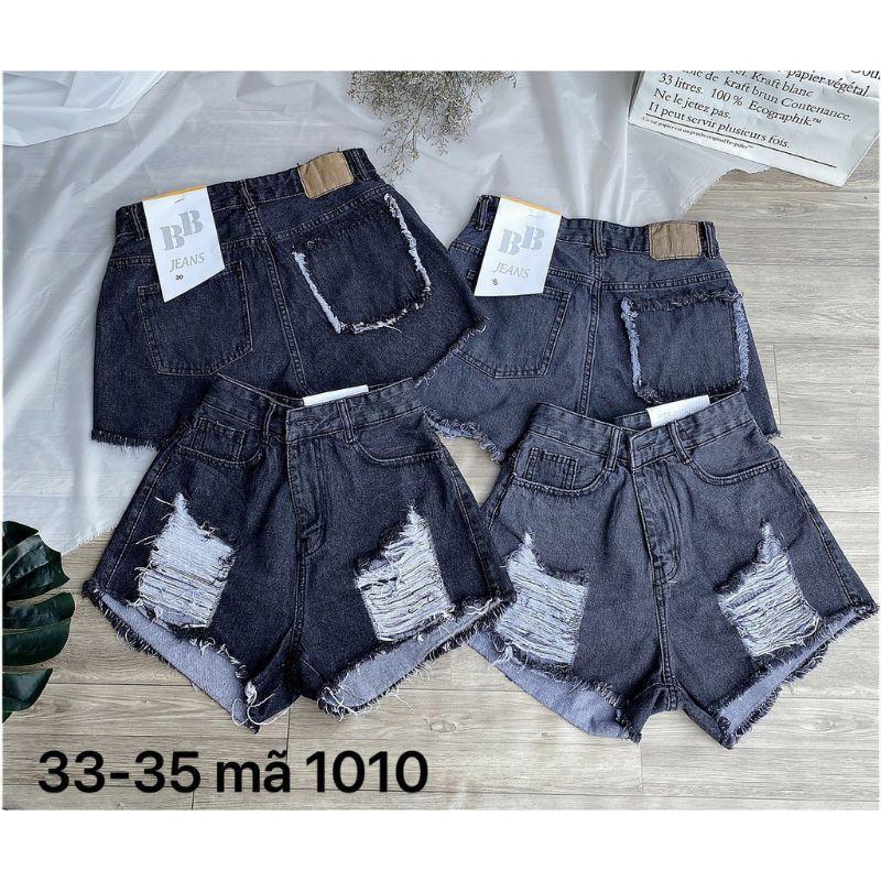 SIZE 30_35 SORT JEAN XÁM RÁCH BIGSIZE LƯNG CAO
