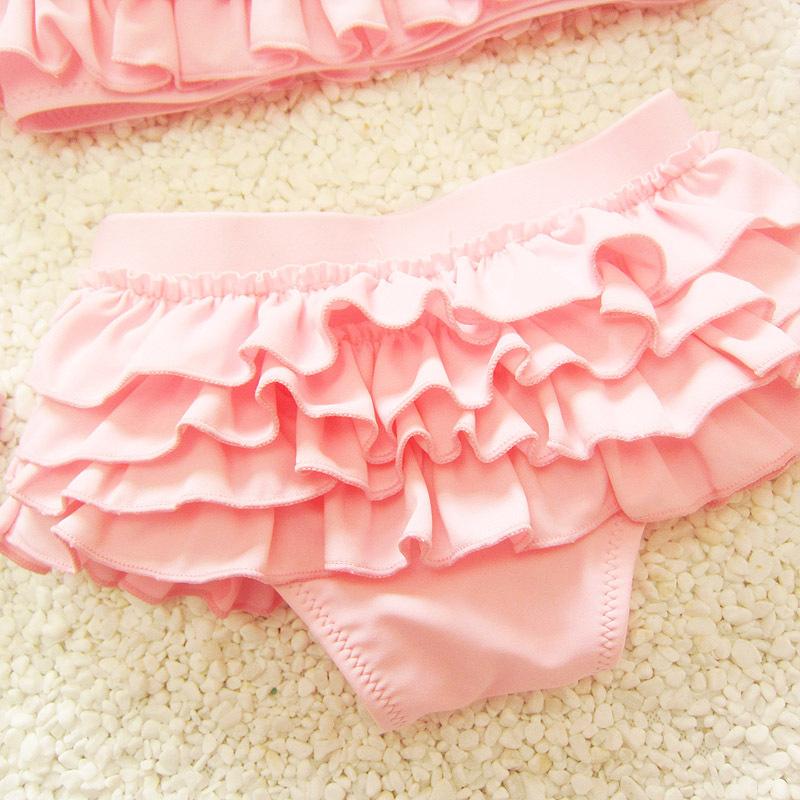 2020 Đồ Bơi Trẻ Em Bé Gái Hai Miếng Con Bơi Có Xù Nàng Tiên Cá Đuôi Cho Trẻ Em Bikini Cho Bé Bé Gái Quần Bơi