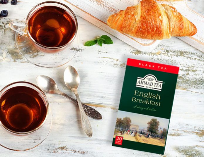 TRÀ AHMAD ANH QUỐC - BUỔI SÁNG (40g) - English Breakfast - Khách sạn, nhà hàng tiện dùng do có bao thiếc riêng