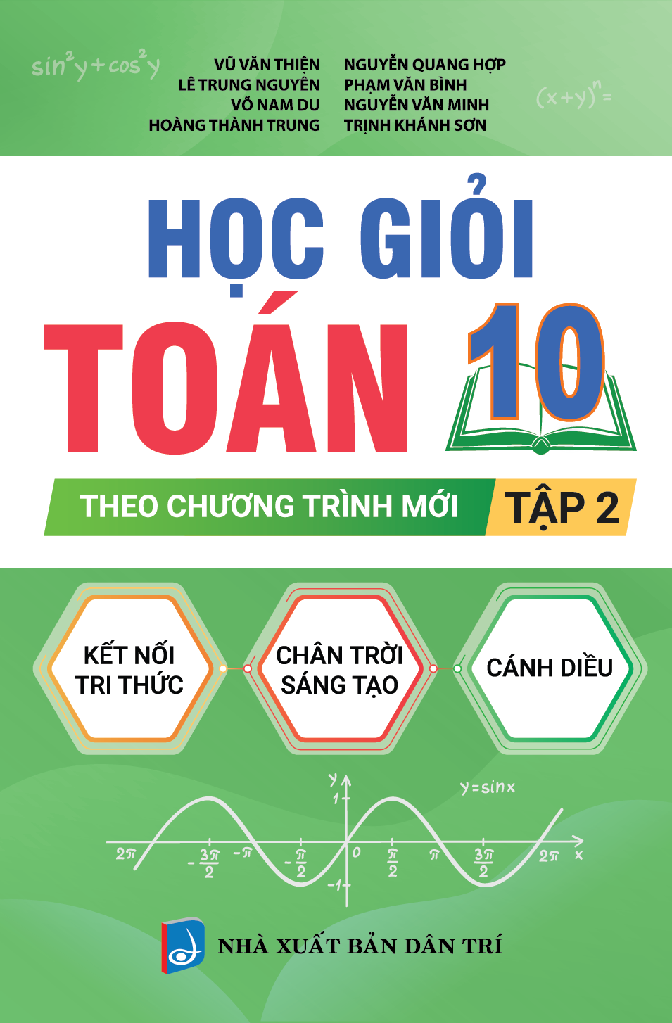 Combo Em học Giỏi Toán 10 Tập 1+2 (Biên soạn theo chương trình mới)