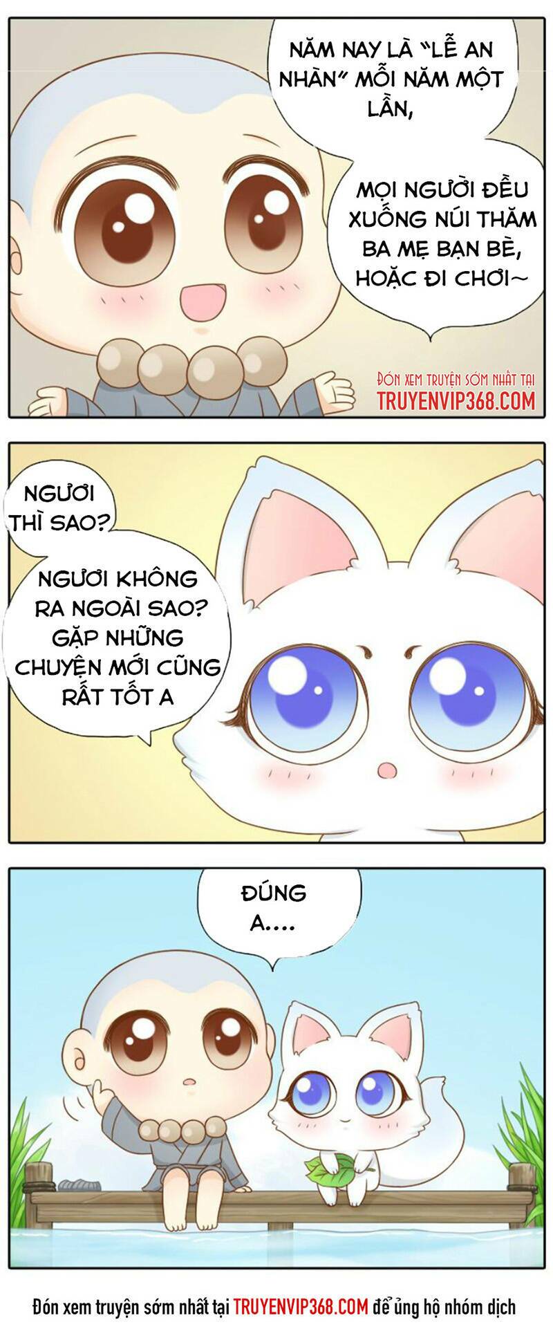 tiểu hoà thượng - chào mừng đến trấn yêu quái chapter 15 4