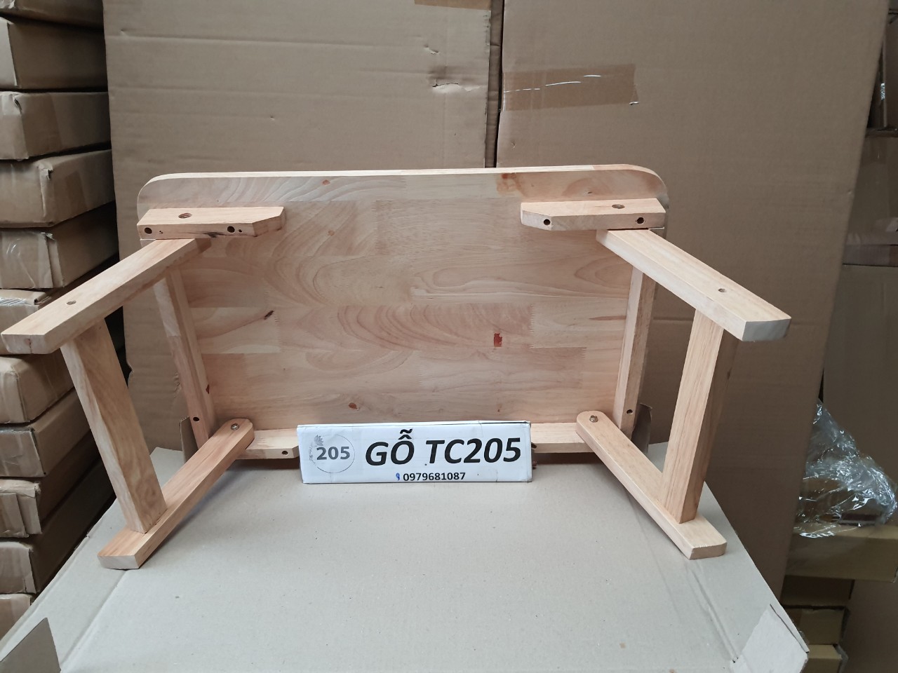 Bàn gấp gọn , bàn xếp gỗ thịt chống nước - bàn học mini mẫu mới 2021