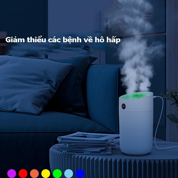 Máy phun sương tạo ẩm xông tinh dầu X12, dung tích 3L, tạo độ ẩm phòng điều hòa-k1752