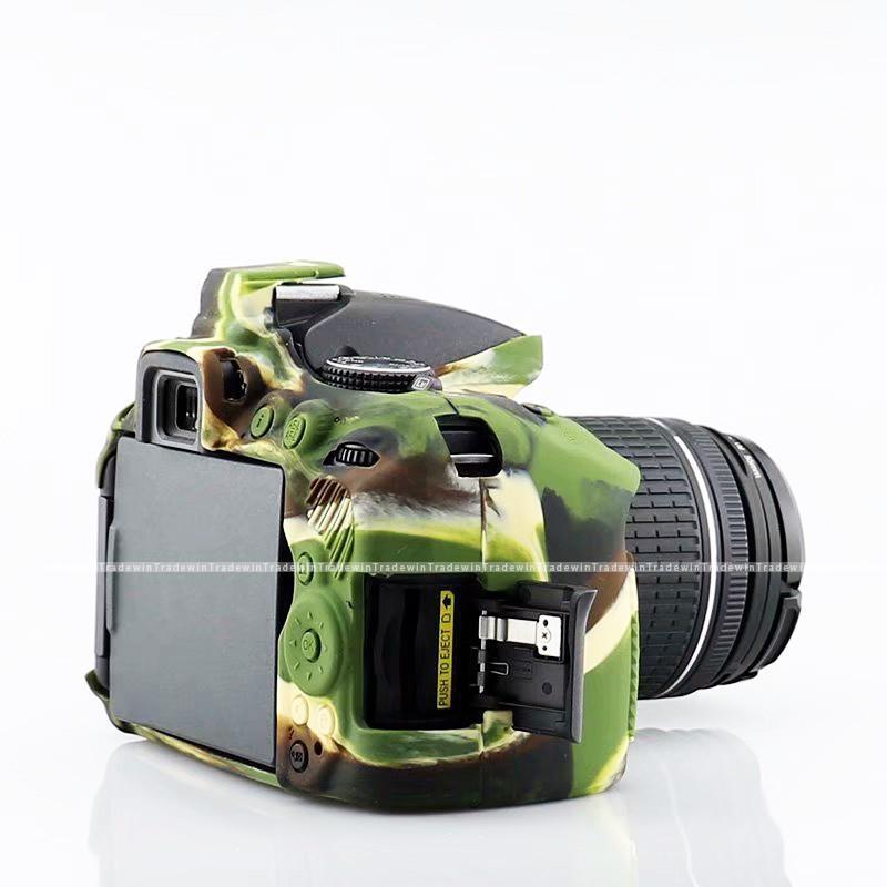 Vỏ bọc silicon mềm mại bảo vệ bền bỉ dành cho máy ảnh Nikon D5300