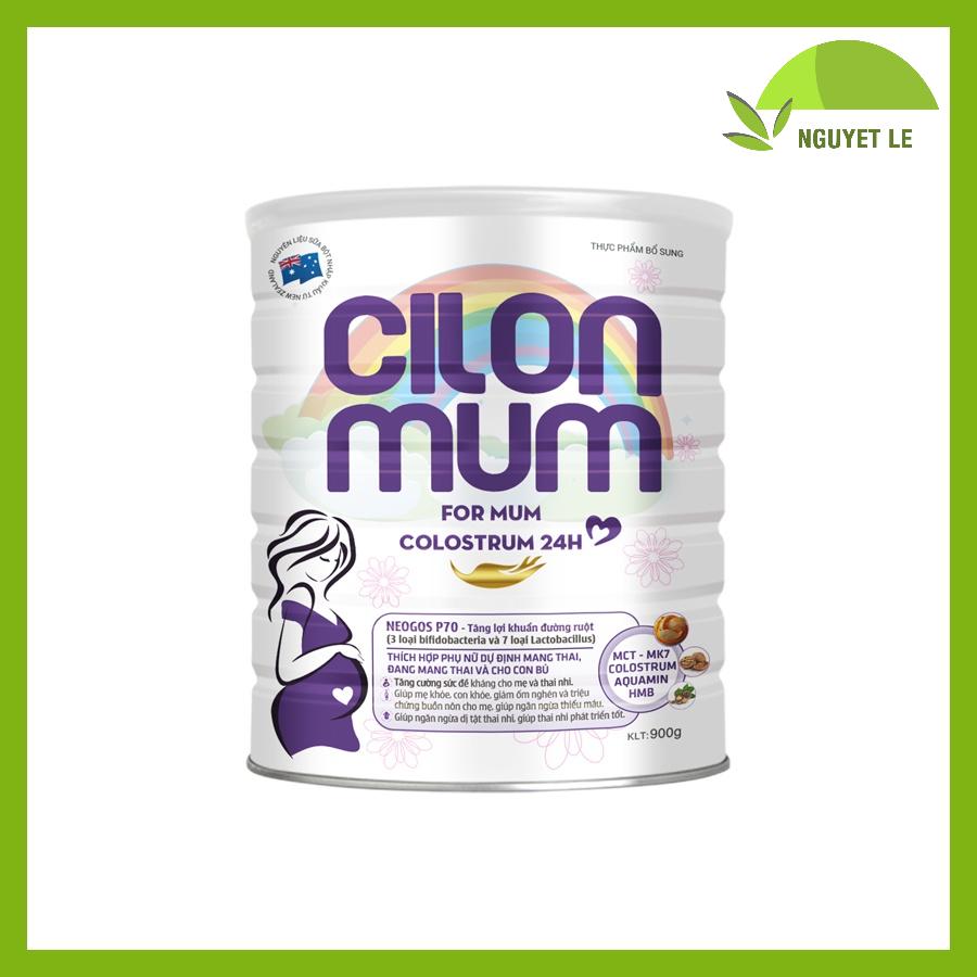 Sữa Mẹ Bầu CILONMUM For Mum Colostrum 24h dành cho phụ nữ mang thai và cho con bú