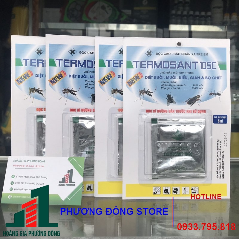 Thuốc diệt muỗi và côn trùng Termosant 10SC-5ml