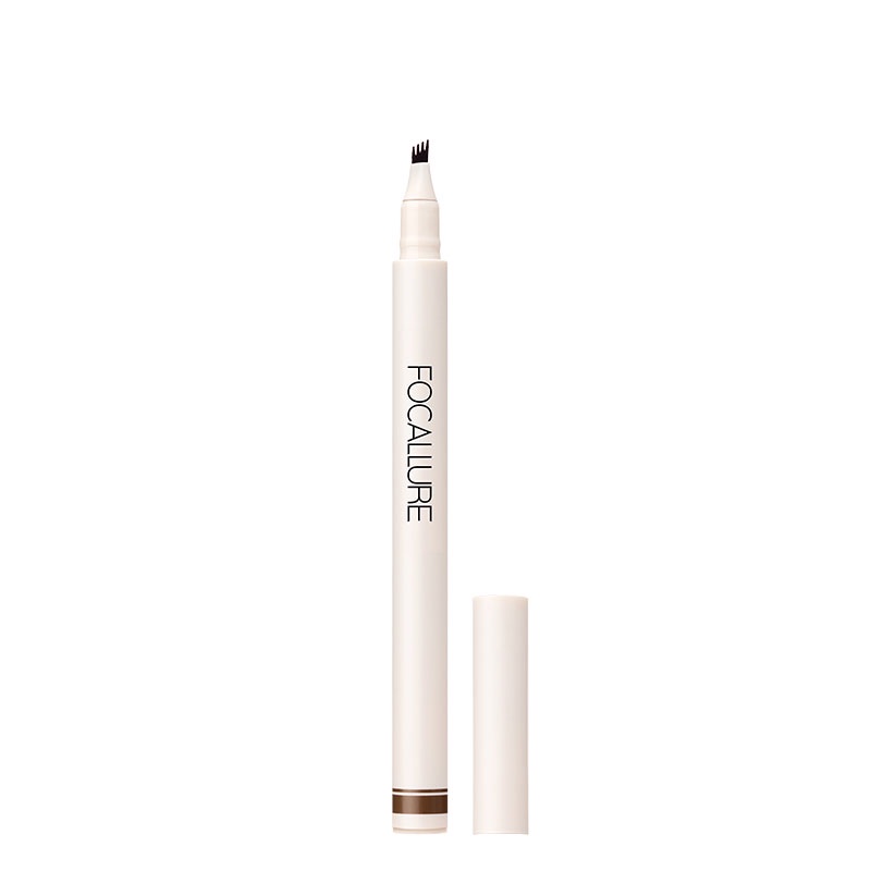Bút kẻ mày phẩy sợi bền màu chống thấm nước FOCALLURE 4 sợi 10g