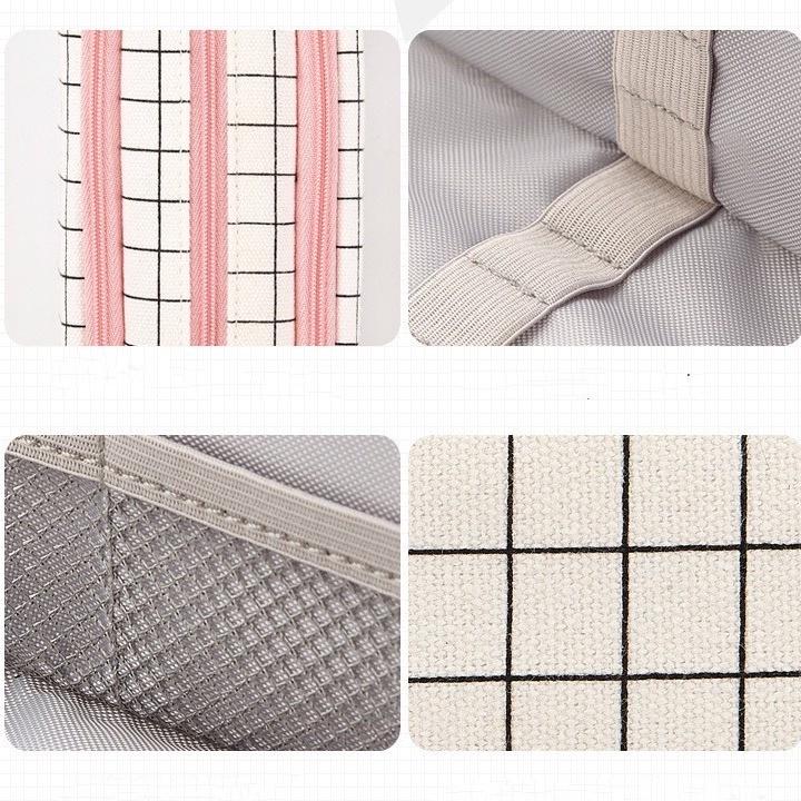 Túi đựng bút bằng vải Canvas nhiều ngăn đa năng sáng tạo