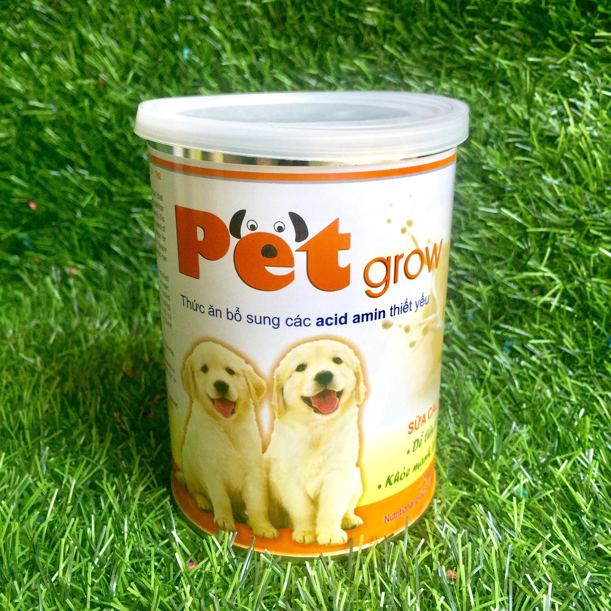 Pet Grow – Sữa Cao Cấp Dành Cho Chó Con Trên 1 Ngày Tuổi – Sản Phẩm Thuộc Thương Hiệu Uy Tin Chất Lượng Về Chế Phẩm Sinh Học Dùng Trong Chăn Nuôi Vemedim – Cam Kết An Toàn, KHÔNG Tiêu Chảy – PG01